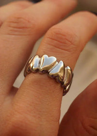 Ángela | Anillo en forma de corazón
