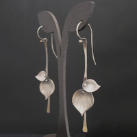 Lupe | Pendientes vintage en forma de hoja