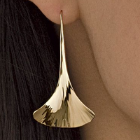 Pendientes vintage dorados