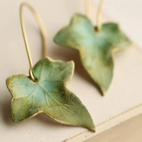 Luisa | Pendientes vintage en forma de hoja