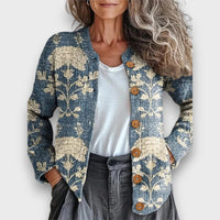 Elena | Cárdigan con estampado floral