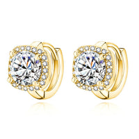 Tina | Pendientes de diamantes de oro de 18 quilates