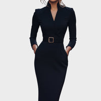Cecilia | Vestido de cuello alto