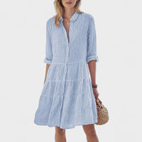 Sara | Vestido de verano a rayas
