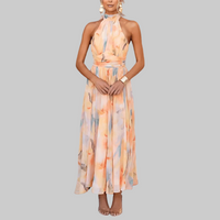 Ester | Vestido de acuarela elegante
