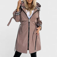 Olga | Chaqueta impermeable y cortavientos con cremallera